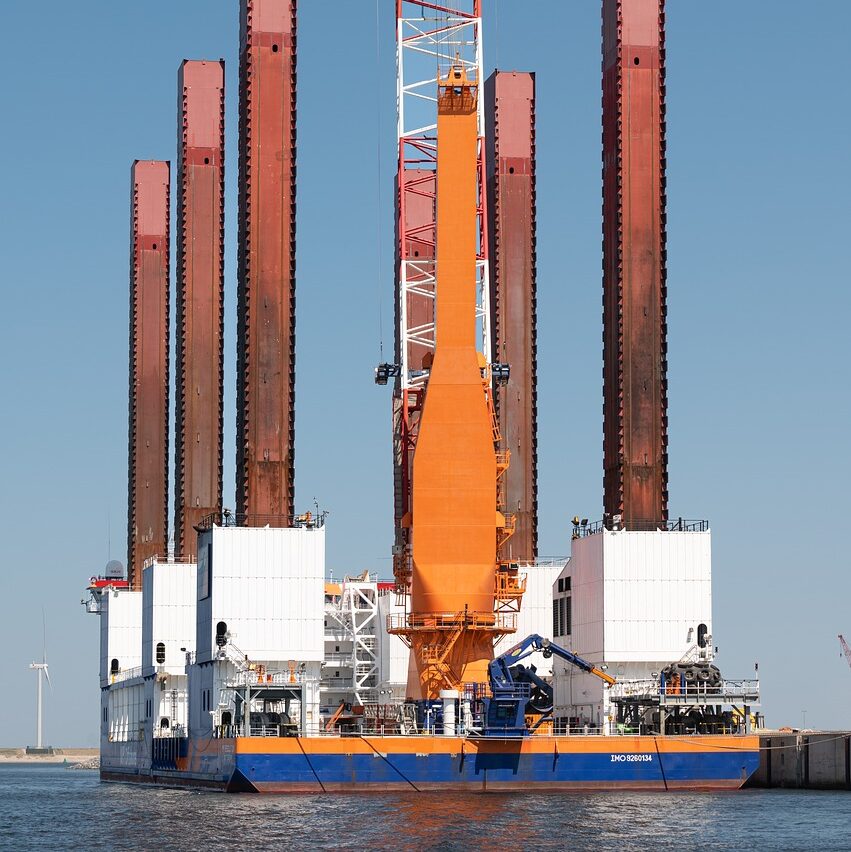 ship, mesh plain, rotterdam